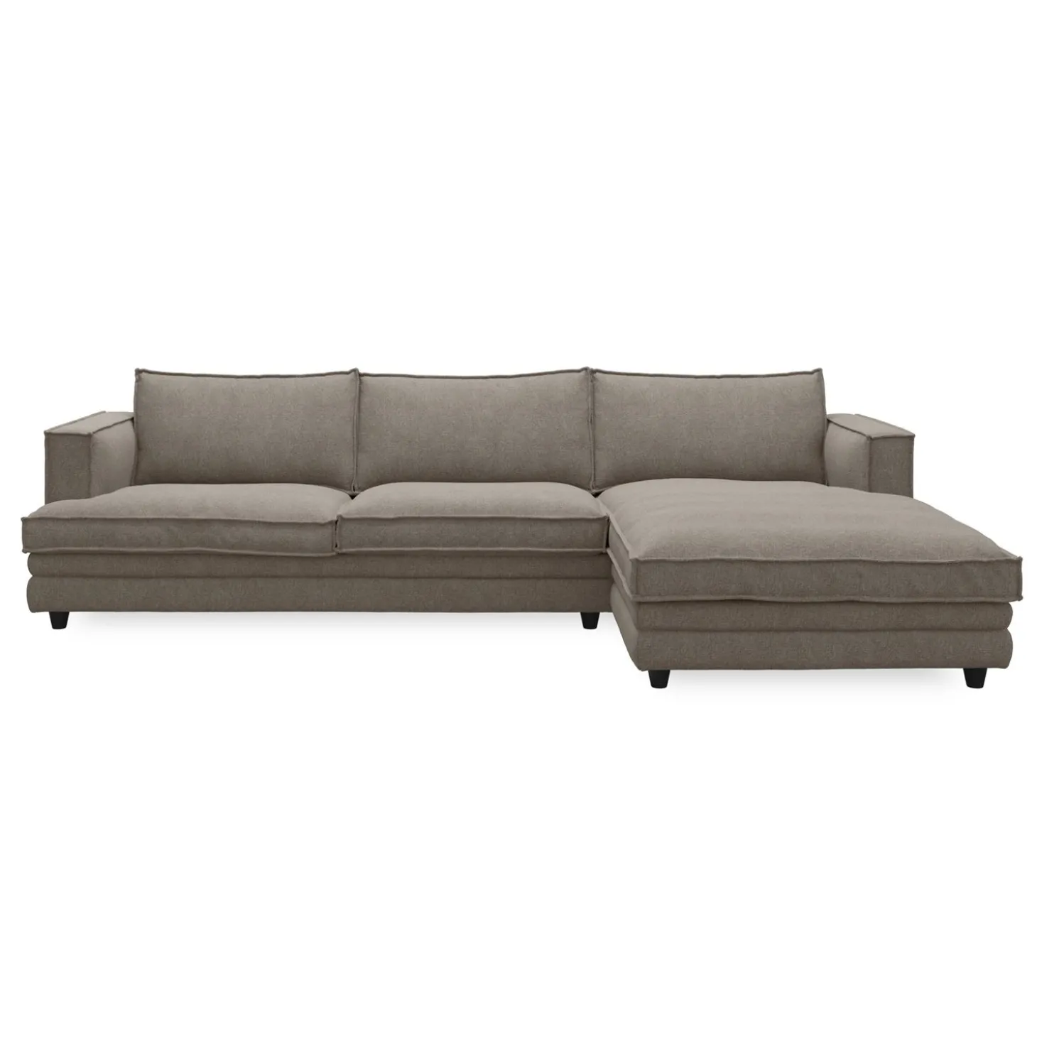 Agir højrevendt sofa med chaiselong