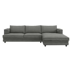 Agir højrevendt sofa med chaiselong
