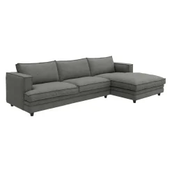 Agir højrevendt sofa med chaiselong