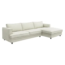 Agir højrevendt sofa med chaiselong