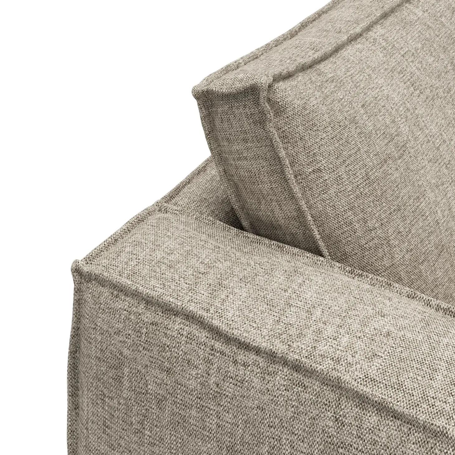 Agir højrevendt sofa med chaiselong