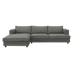 Agir venstrevendt sofa med chaiselong