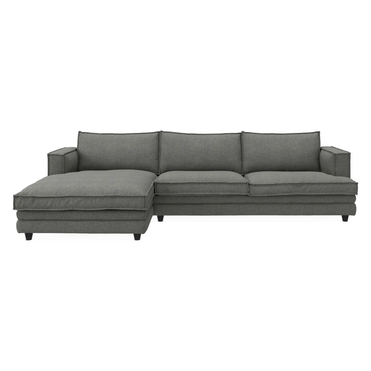 Agir venstrevendt sofa med chaiselong