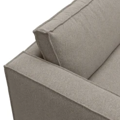 Agir venstrevendt sofa med chaiselong