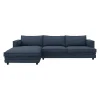 Agir venstrevendt sofa med chaiselong