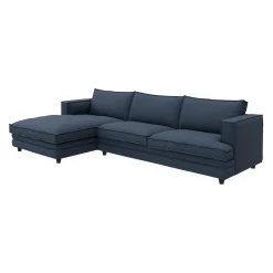 Agir venstrevendt sofa med chaiselong