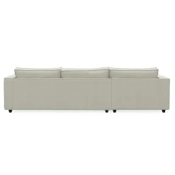 Agir venstrevendt sofa med chaiselong