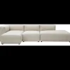 Aimee Sofa med chaiselong og pufafslutning