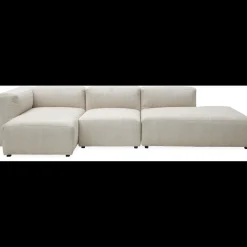 Aimee Sofa med chaiselong og pufafslutning