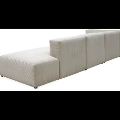 Aimee Sofa med chaiselong og pufafslutning