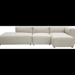 Aimee Sofa med chaiselong og pufafslutning