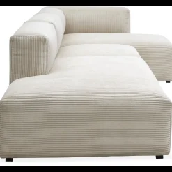 Aimee Sofa med chaiselong og pufafslutning