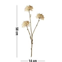 Allium 2024 Kunstig plante 58 x 14 cm