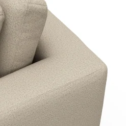Angolo højrevendt sofa med pufafslutning