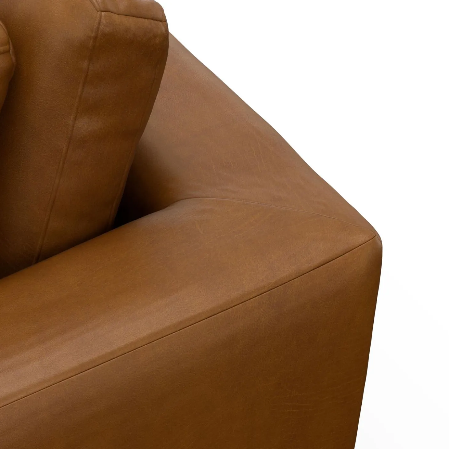 Angolo højrevendt sofa med pufafslutning