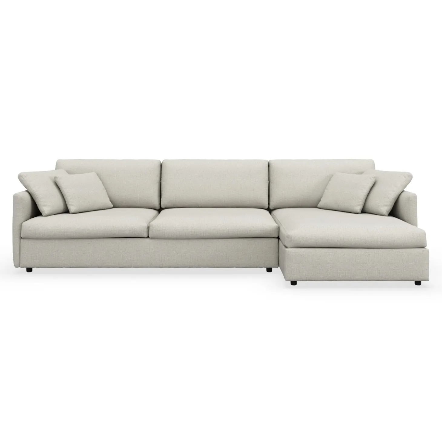 Angolo højrevendt sofa med chaiselong