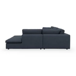 Angolo højrevendt sofa med pufafslutning