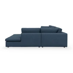 Angolo højrevendt sofa med pufafslutning
