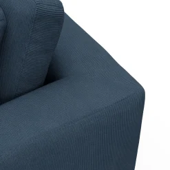 Angolo højrevendt sofa med pufafslutning