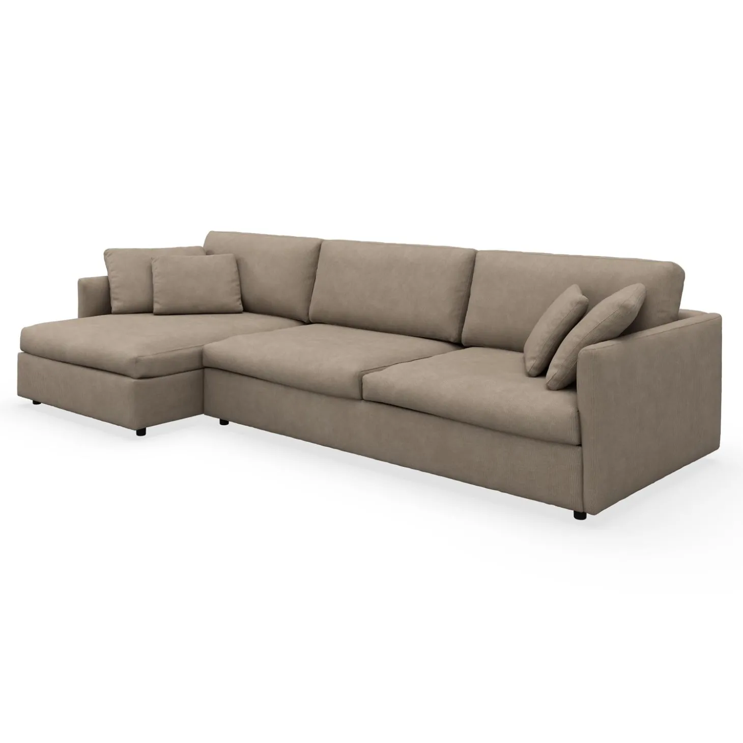 Angolo venstrevendt sofa med chaiselong