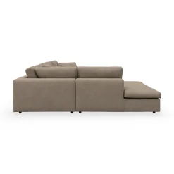 Angolo venstrevendt sofa med pufafslutning