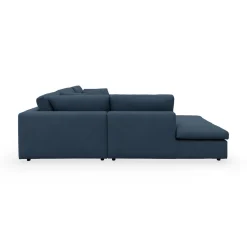 Angolo venstrevendt sofa med pufafslutning