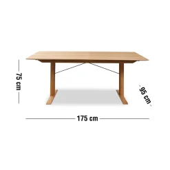 Arrow Spisebord 175 x 95 x 75 cm