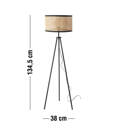 Aubrey Gulvlampe 128 x 38 cm