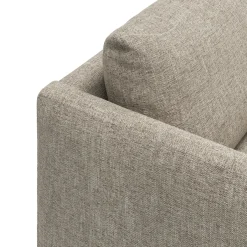 Bjorn højrevendt sofa med pufafslutning