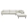 Bjorn højrevendt sofa med pufafslutning