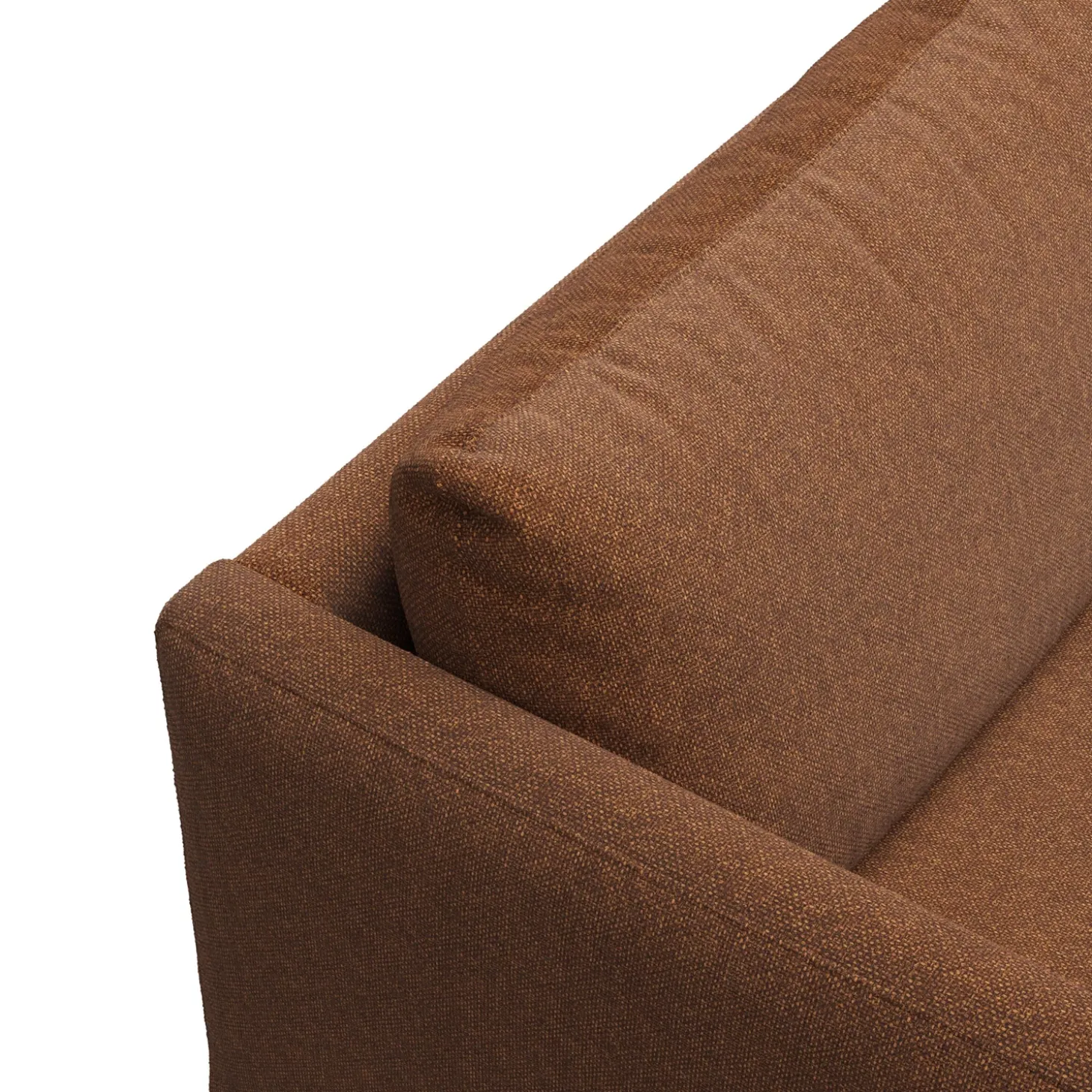 Bjorn højrevendt sofa med pufafslutning