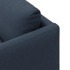 Bjorn venstrevendt sofa med pufafslutning