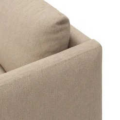 Bjorn venstrevendt sofa med pufafslutning