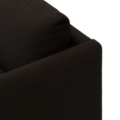 Bjorn venstrevendt sofa med pufafslutning