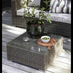 Calvi Loungebord 70 x 70 x 30 cm