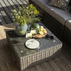 Calvi Loungebord 70 x 70 x 30 cm