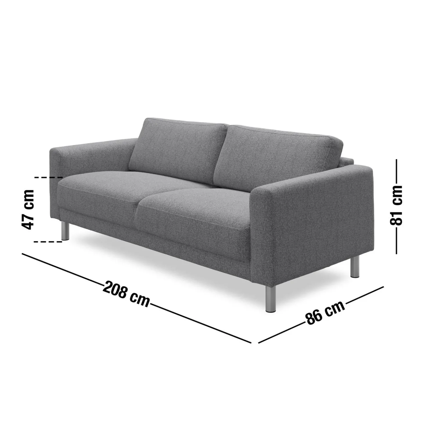 Cleveland 3 pers Sofa