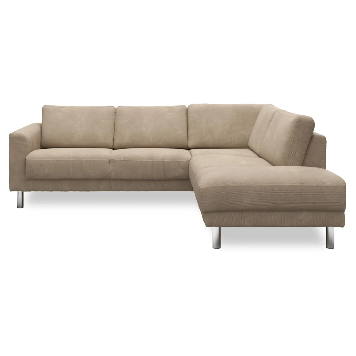 Cleveland højrevendt sofa med pufafslutning