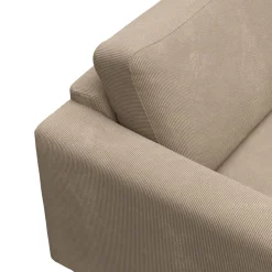 Cleveland højrevendt sofa med pufafslutning