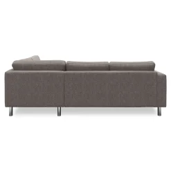 Cleveland højrevendt sofa med pufafslutning
