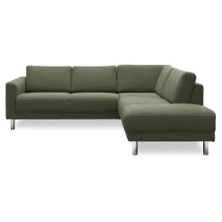 Cleveland højrevendt sofa med pufafslutning