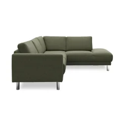 Cleveland højrevendt sofa med pufafslutning
