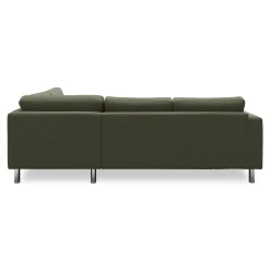 Cleveland højrevendt sofa med pufafslutning