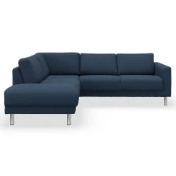 cleveland venstrevendt sofa med pufafslutning