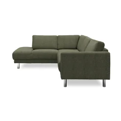 cleveland venstrevendt sofa med pufafslutning
