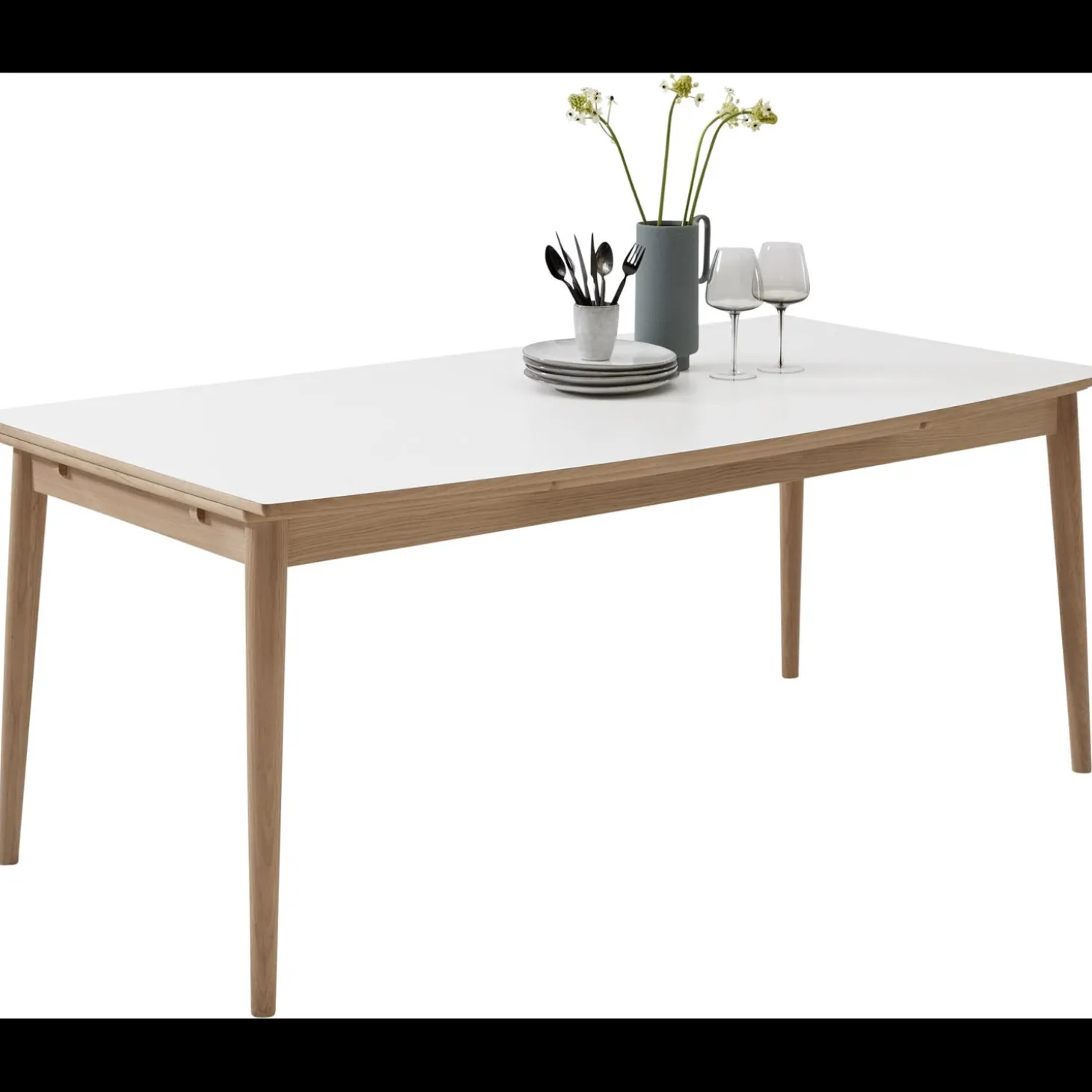 Curve Spisebord 180 x 95 x 75 cm
