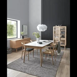 Curve Spisebord 180 x 95 x 75 cm