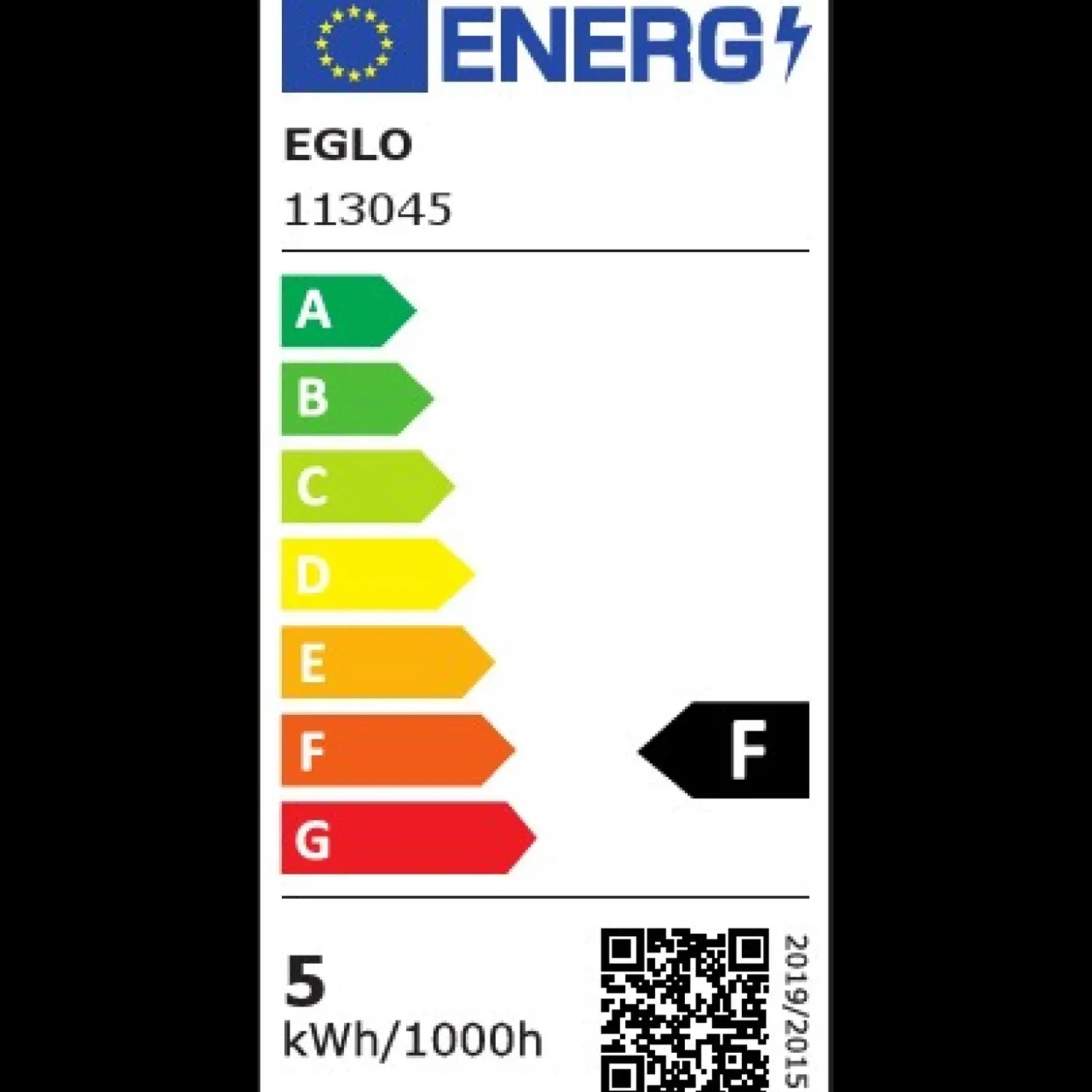 Eglo LED pære 12,6 x 8 cm sokkel e27