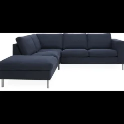 FLEX sofa med pufafslutning