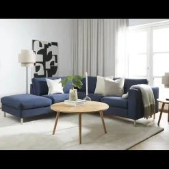 FLEX sofa med pufafslutning